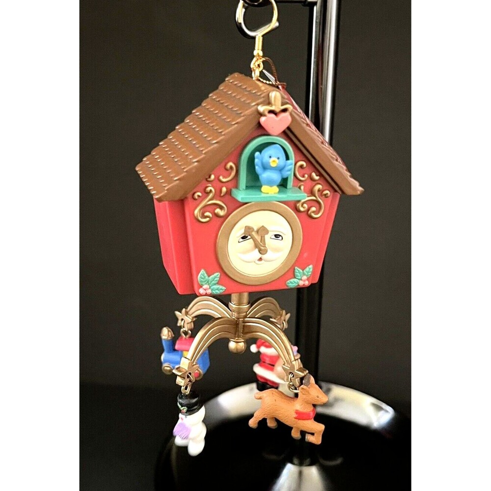 Christmas Traditions Deluxe Solar Motion Ornaments Cuckoo Clock & Toy Shop Kmart - Picture 3 of 11